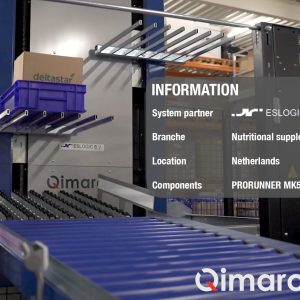 DeltaStar augmente sa capacité de préparation avec un convoyeur vertical Qimarox